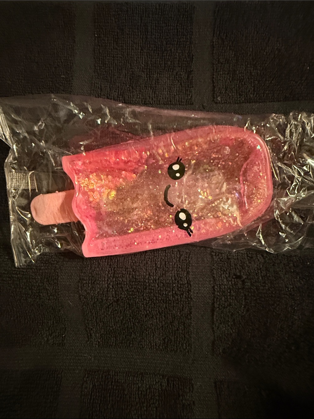 Pink squishy popsicle